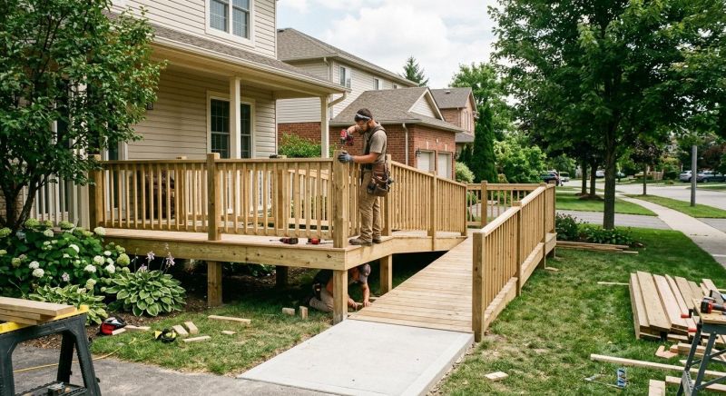 ADA Ramp Installation in Wilmington, NC