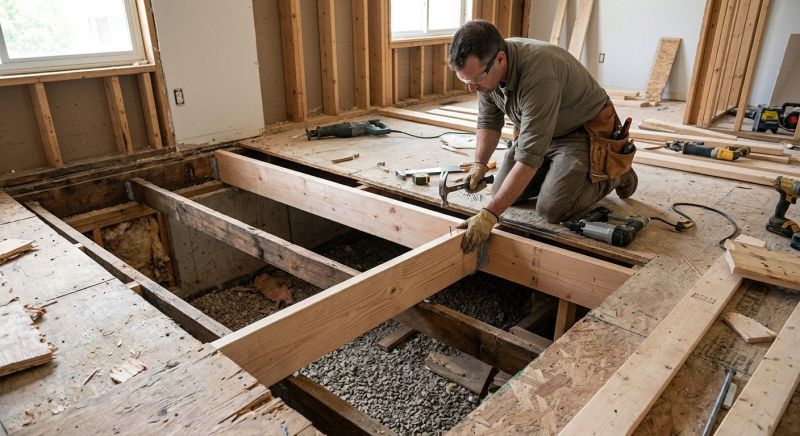 Floor Framing Replacement in Conroe, TX