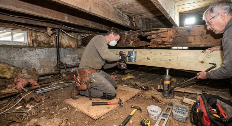 Floor Joists Repair in Wilmington, NC