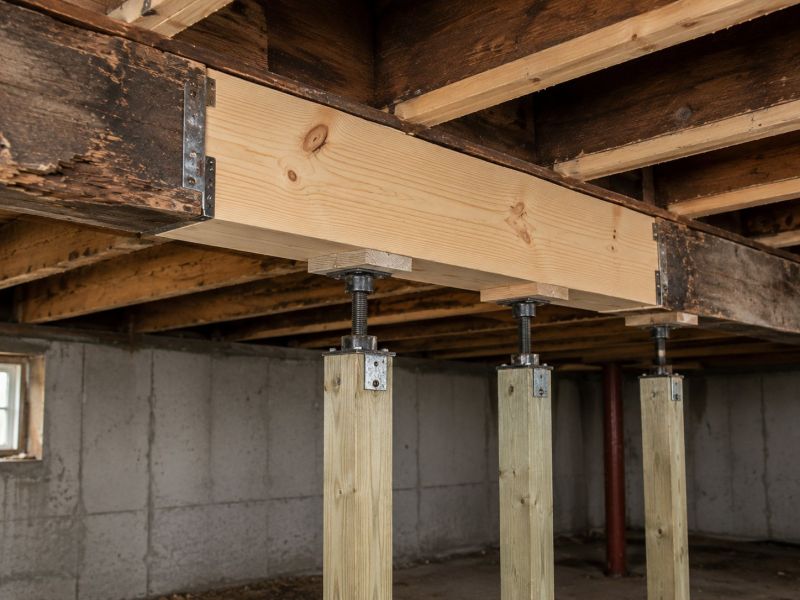 Garage Beam Repair in Kansas City, KS