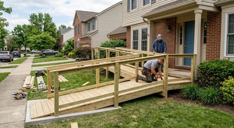 Mobility Ramp Construction in Wilmington, NC