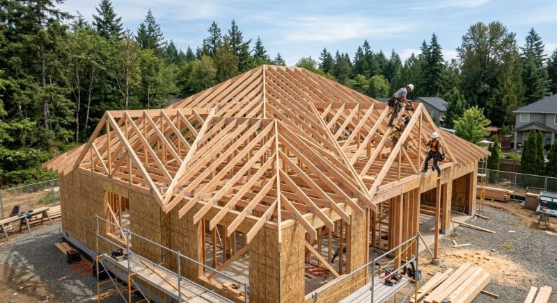 Rafter Framing in Conroe, TX