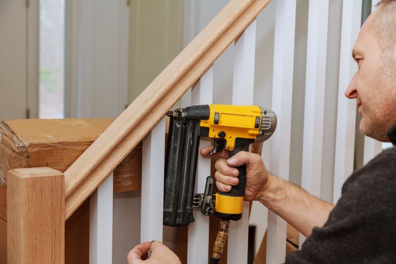 Stair Banister Installation in Wilmington, NC
