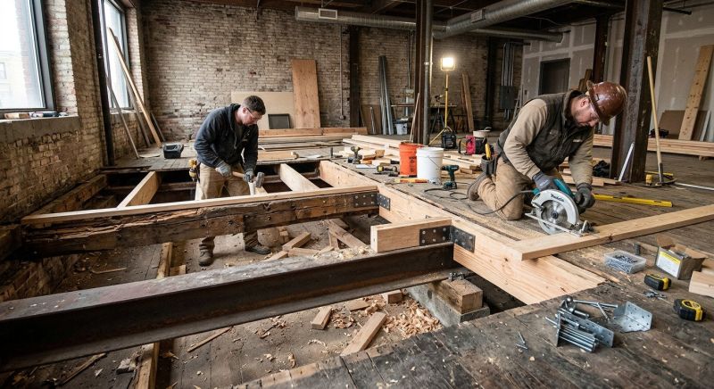 Structural Flooring Repair in Wilmington, NC