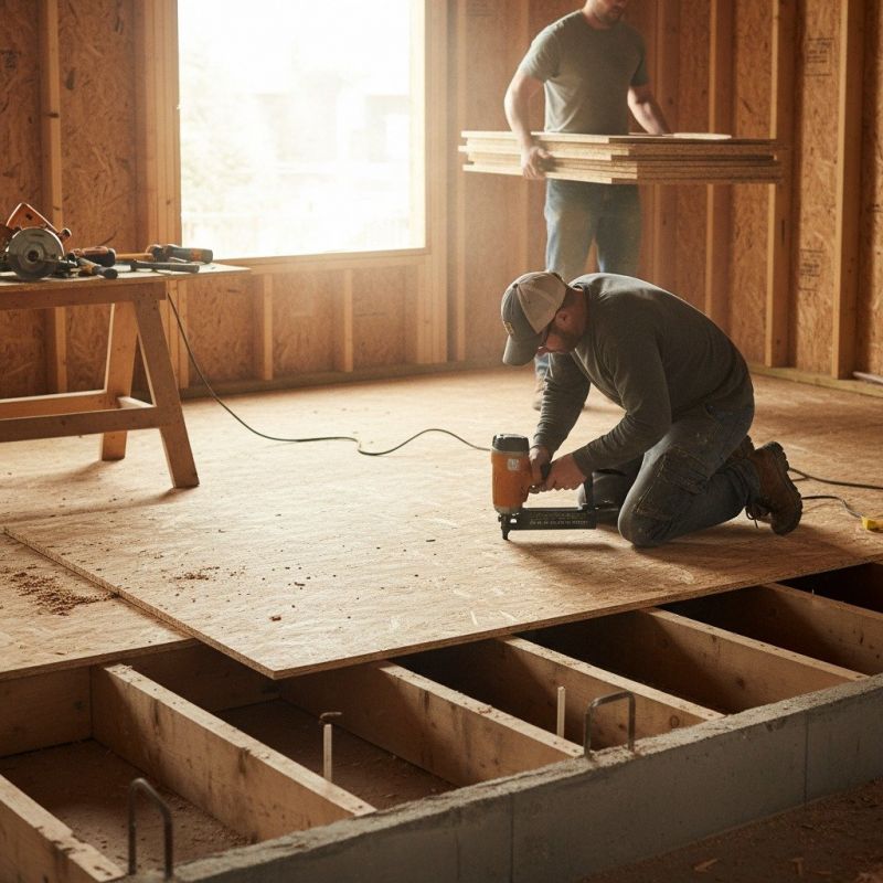 Subflooring Renovation in Conroe, TX
