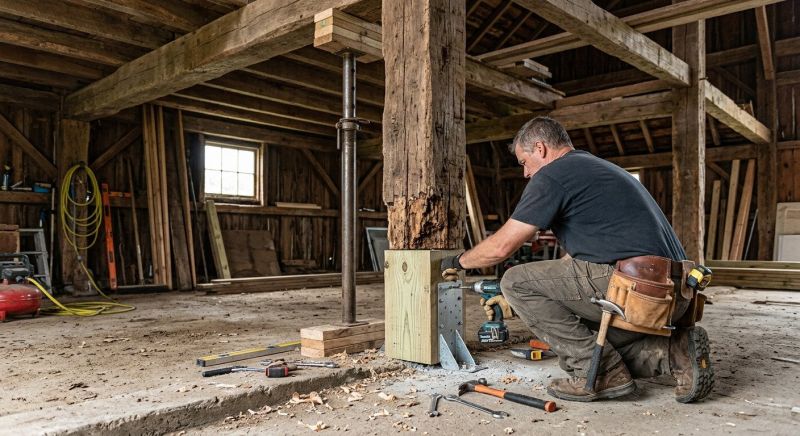 Support Column Repair in Kansas City, KS