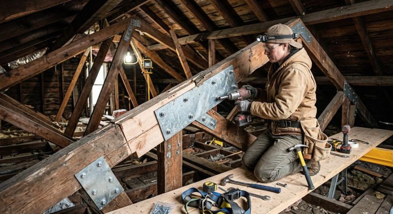 Broken Truss Repair in Kansas City, KS