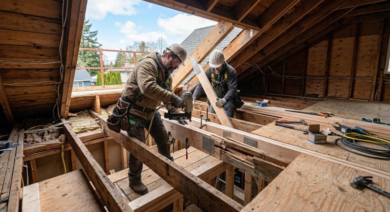 Ceiling Joist Repair in Kansas City, KS