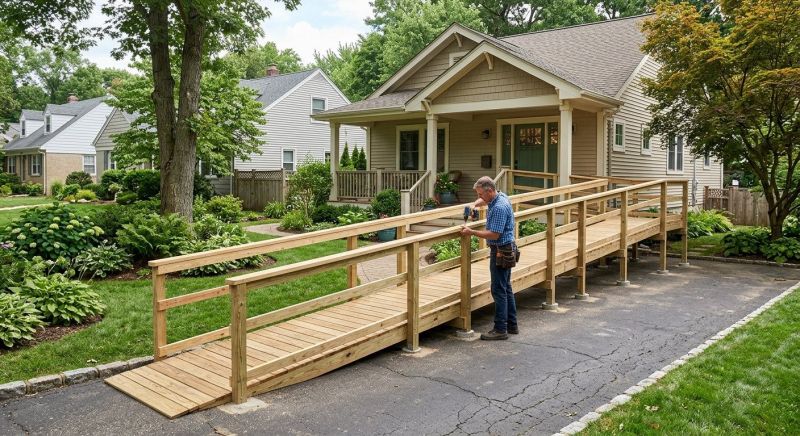 Church Ramp Installation in Wilmington, NC