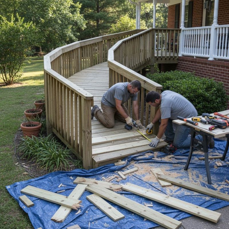 Disability Ramp Installation in Wilmington, NC