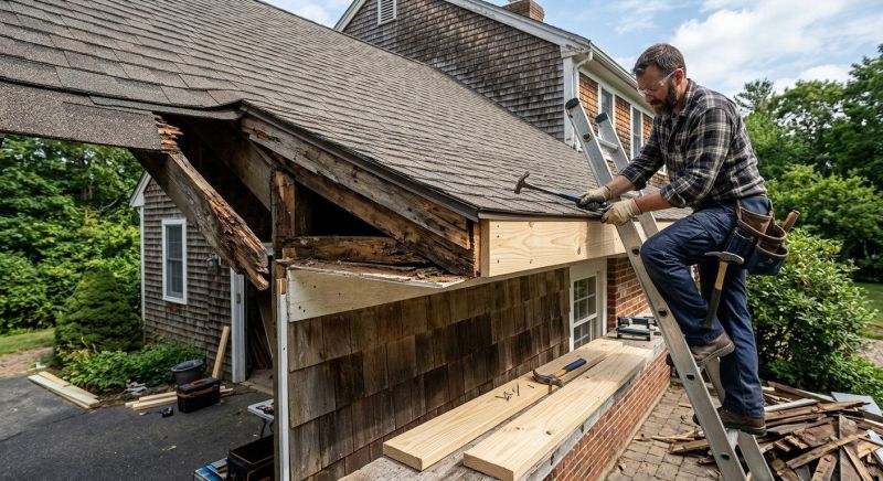 Eaves Repair in Wilmington, NC