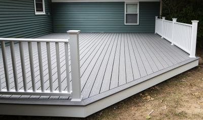 Floating Deck Installation in Fairfield County, CT