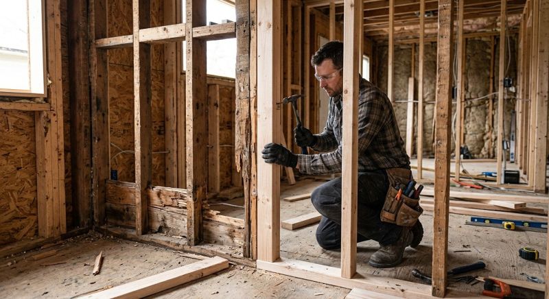 Floor Framing Repair in Kansas City, KS