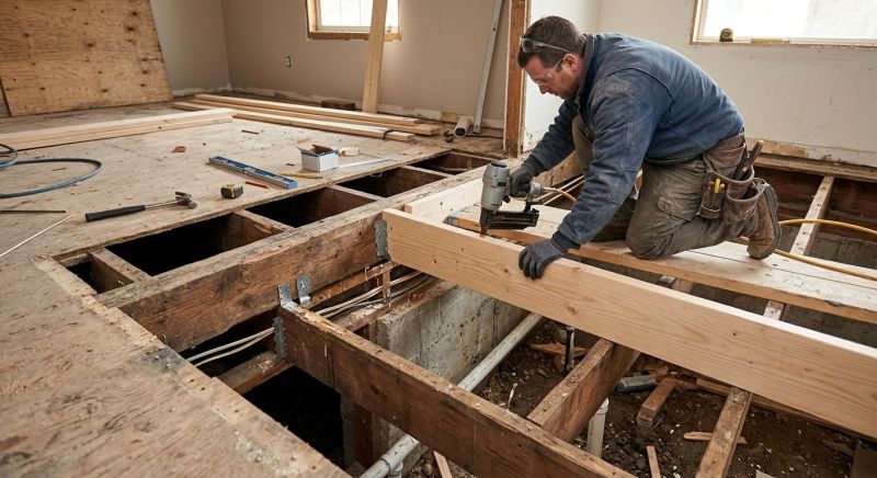 Floor Framing Replacement in Wilmington, NC