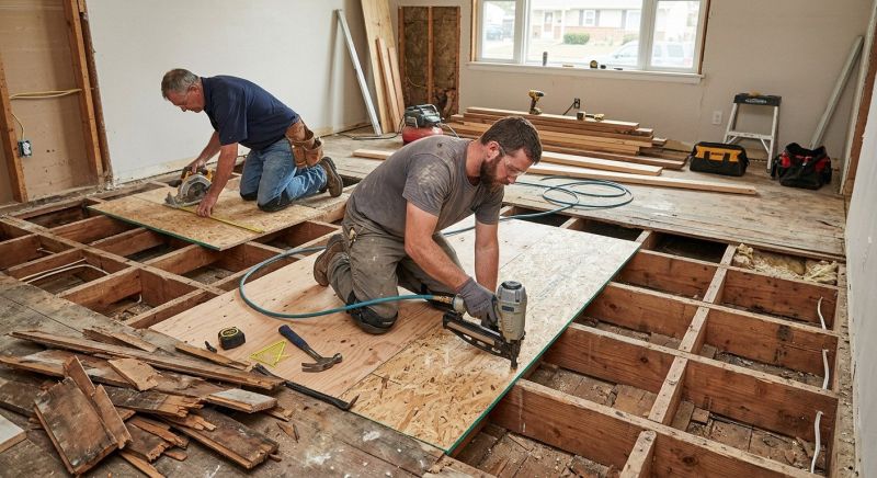 Floor Framing Replacement in Wilmington, NC