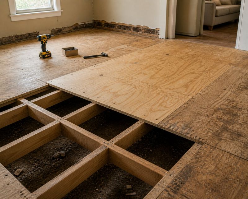 Floor Joist Repair in Conroe, TX