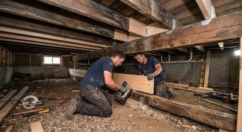 Floor Joists Repair in Kansas City, KS