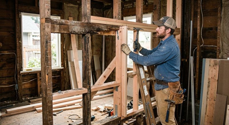 Framing Repair in Kansas City, KS