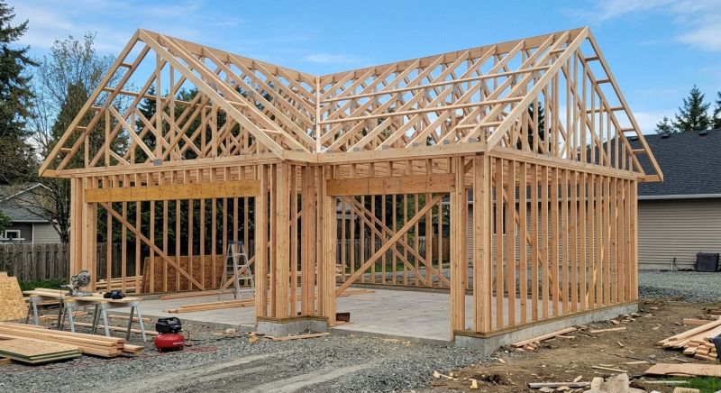 Garage Framing in Wilmington, NC