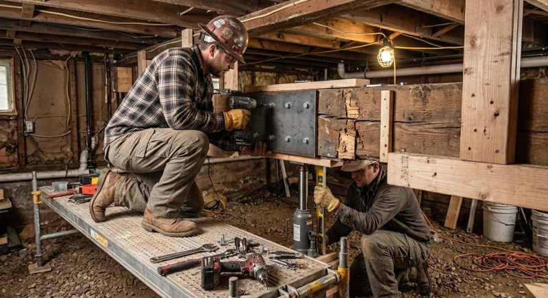 House Beam Repair in Kansas City, KS