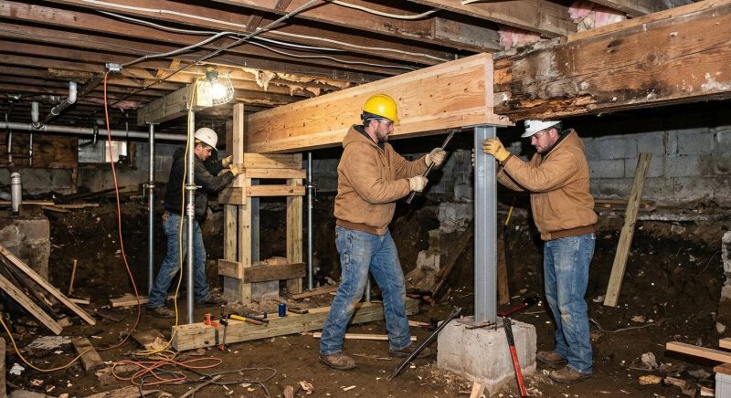 House Beam Replacement in Kansas City, KS