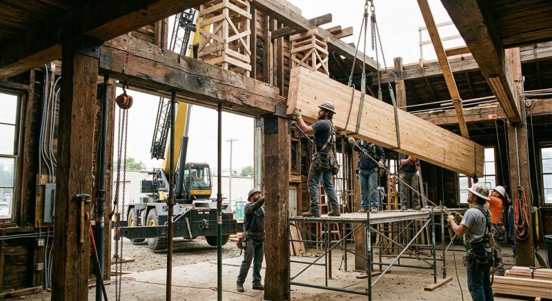 House Beam Replacement in Kansas City, KS