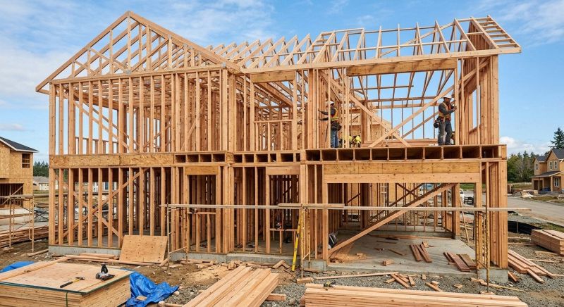 House Framing in Conroe, TX