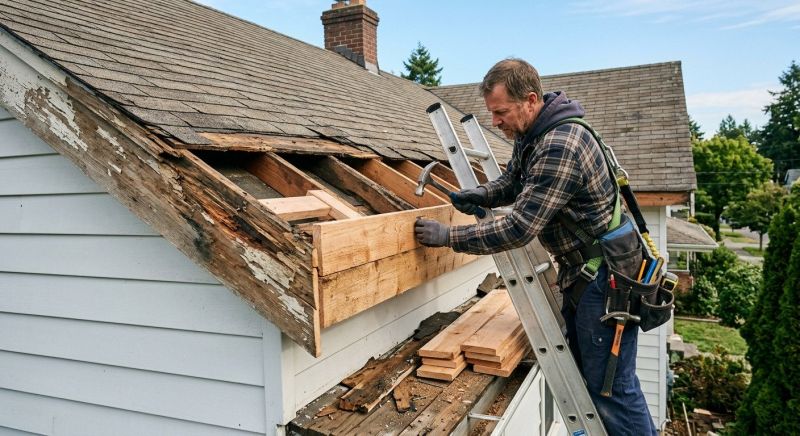 Overhang Repair in Wilmington, NC