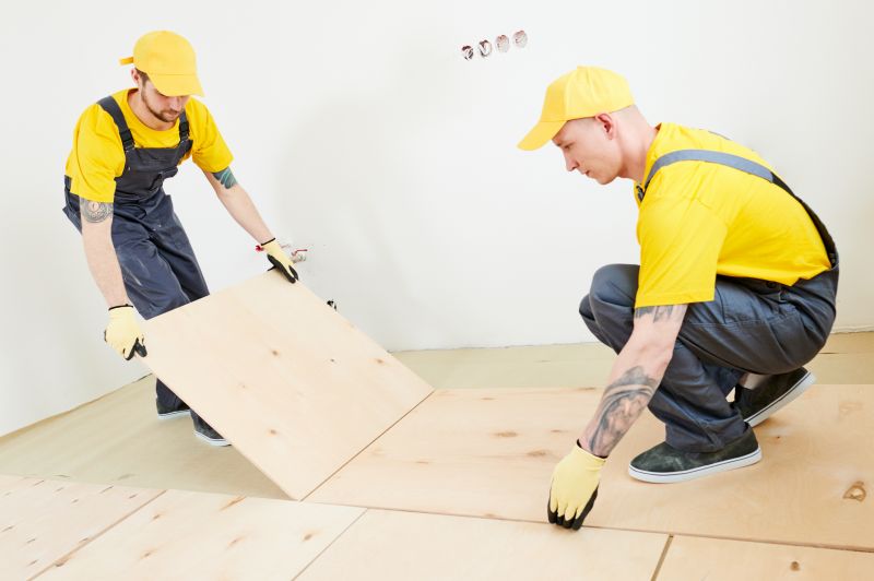 Plywood Flooring Installation in Conroe, TX