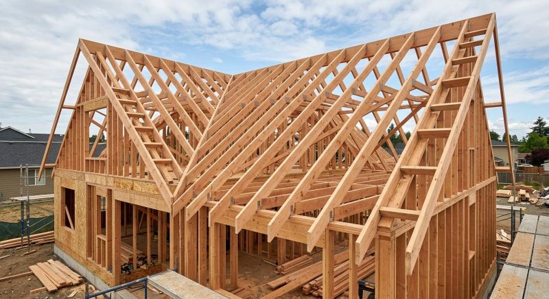 Rafter Framing in Conroe, TX