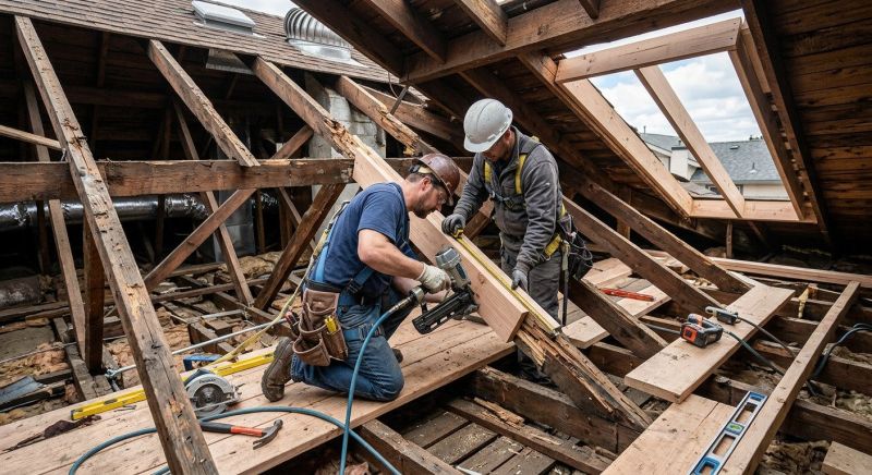 Rafter Repair Service in Wilmington, NC