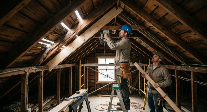 Rafter Repair Service in Kansas City, KS
