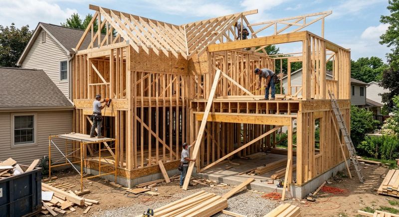 Renovation Framing in Conroe, TX