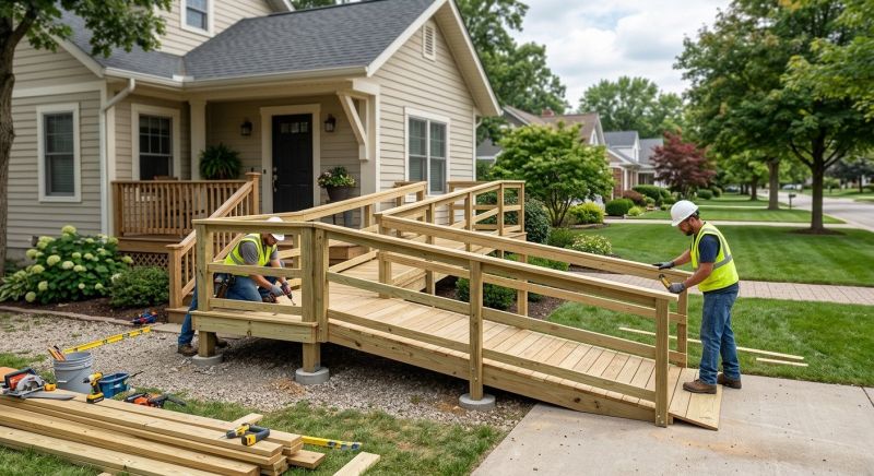 Residential Ramp Installation in Wilmington, NC