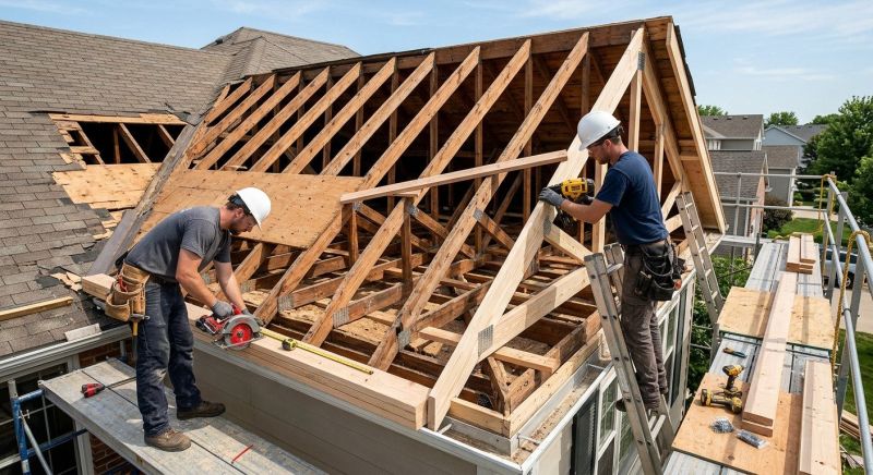Roof Beam Repair in Kansas City, KS