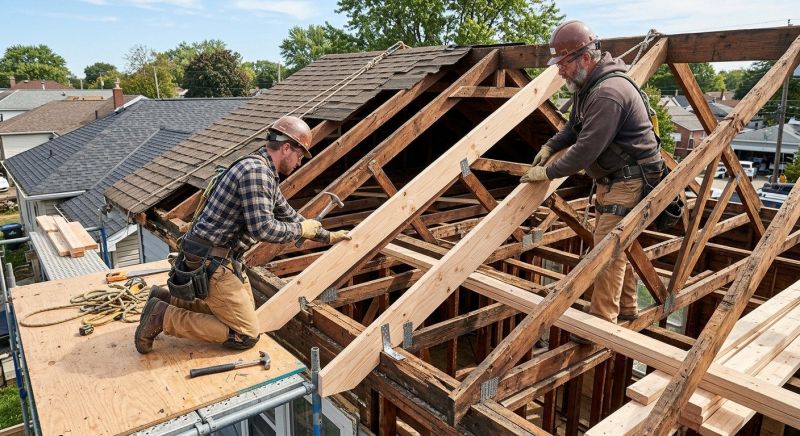 Roof Beam Replacement in Kansas City, KS