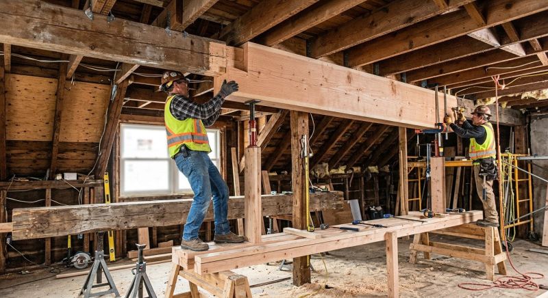 Roof Beam Replacement in Wilmington, NC