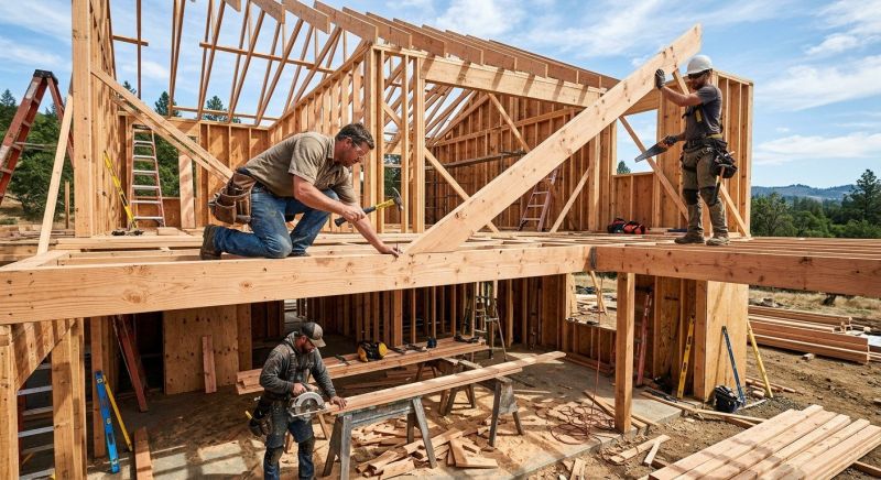 Rough Framing Service in Conroe, TX