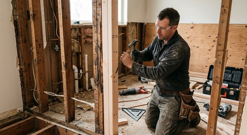 Structural Framing Replacement in Kansas City, KS
