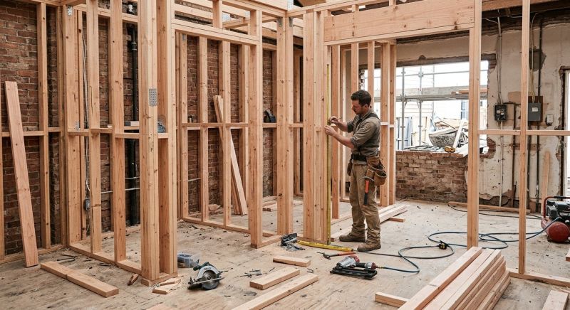 Structure Framing in Conroe, TX
