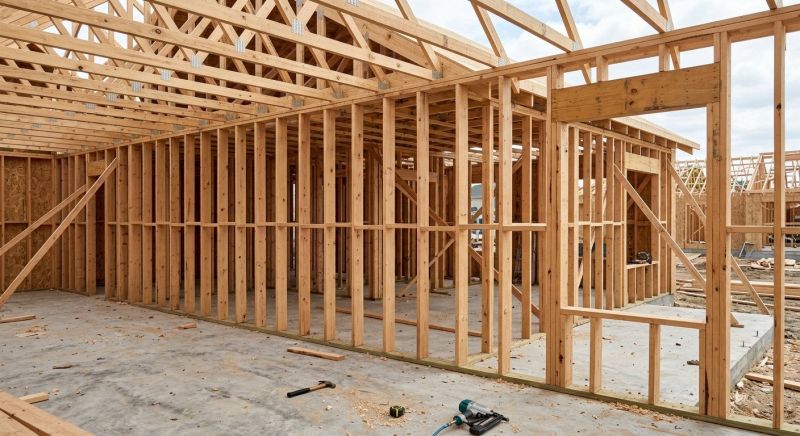 Stud Wall Installation in Kansas City, KS