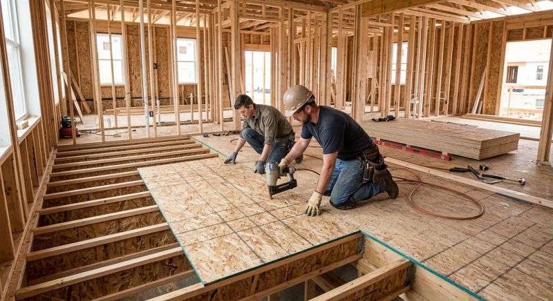 Subfloor Installation in Conroe, TX
