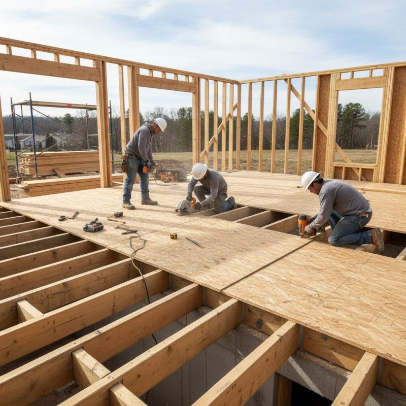 Subfloor Replacement in Conroe, TX