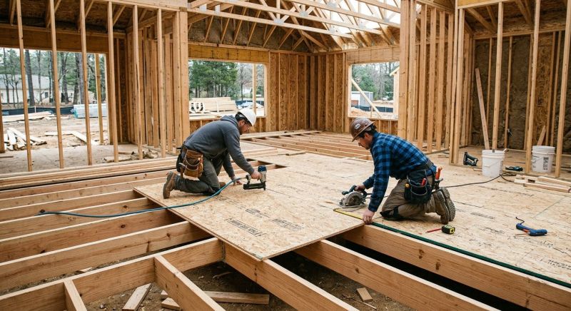 Subflooring Renovation in Conroe, TX