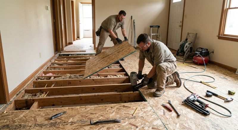 Subflooring Renovation in Kansas City, KS