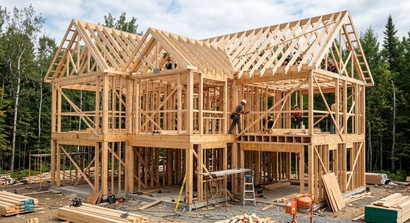 Timber Frame Construction in Kansas City, KS