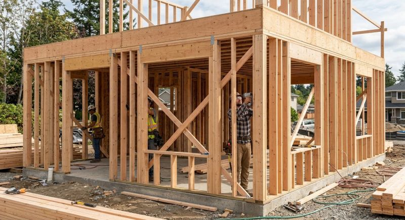 Timber Wall Installation in Conroe, TX