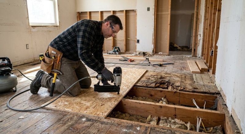 Underfloor Repair in Wilmington, NC