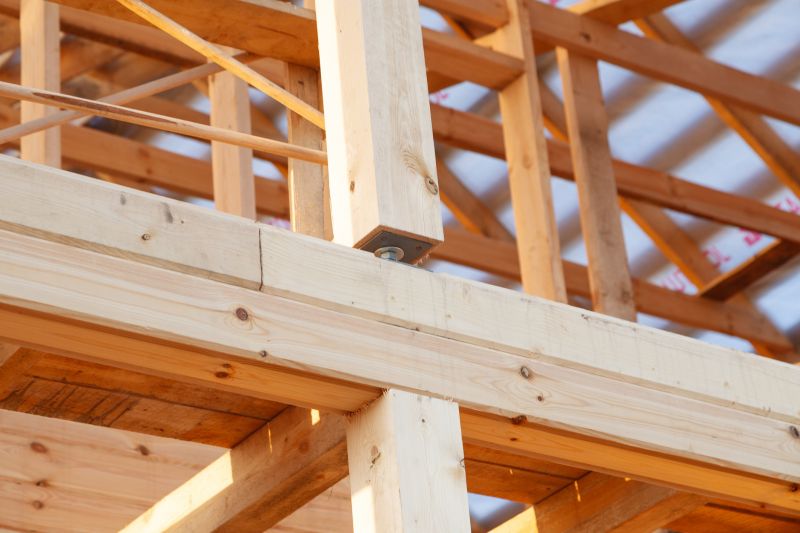Wood Beam Installation in Conroe, TX