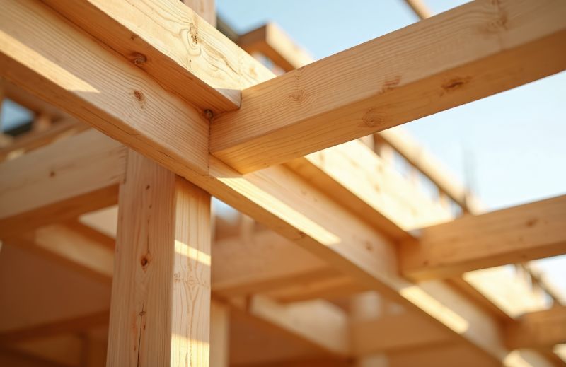 Wood Beam Installation in Kansas City, KS